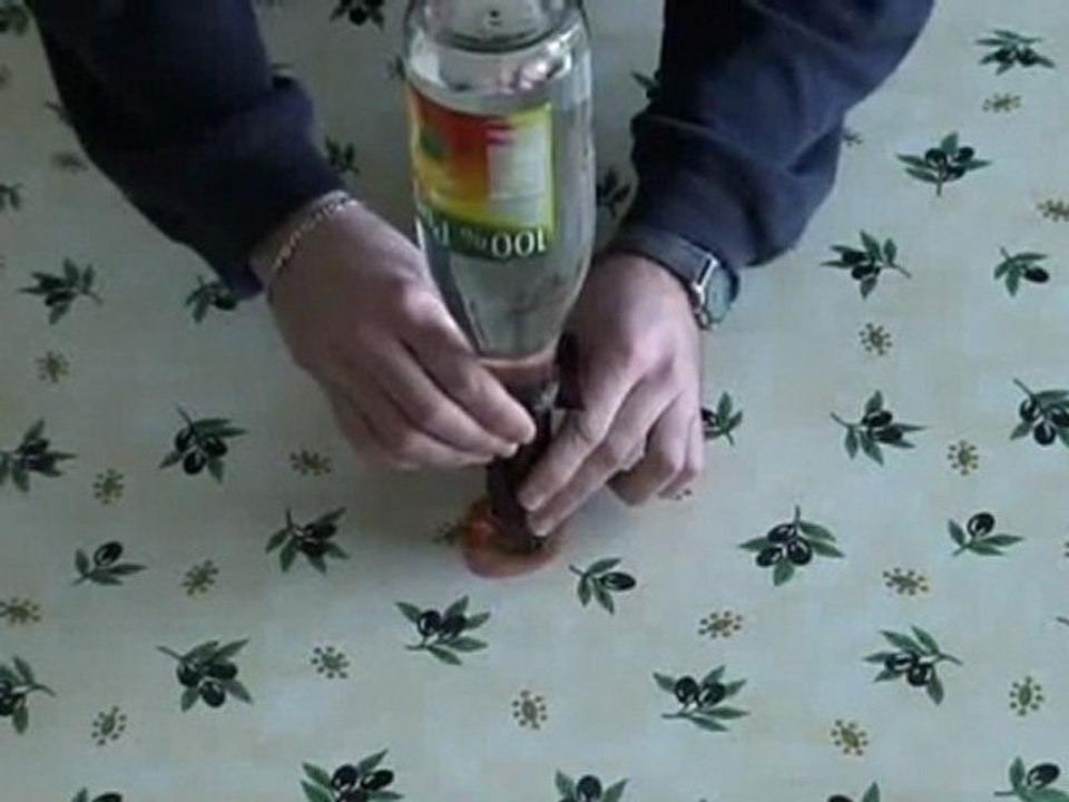Séparer le vin de l'eau