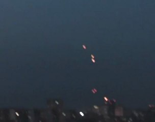 Constellation d'Ovnis Moscou 2 juillet 2011