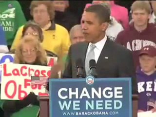 Candidate Obama On Leadership & Economy-No Tax Raise During A Recession