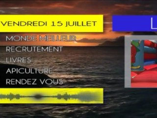 Journal du vendredi 15 juillet Télé gohelle