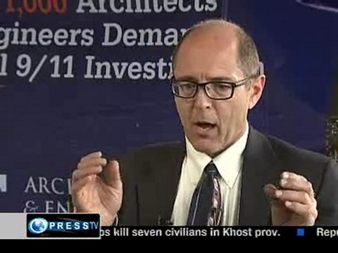 911 evidence for the controlled demolition of building 7 (wtc7) -Richard Gage -PressTV (pt 1)