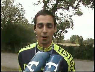 L'interview d'Alberto : ce soir je suis en jaune à Luz Ardiden