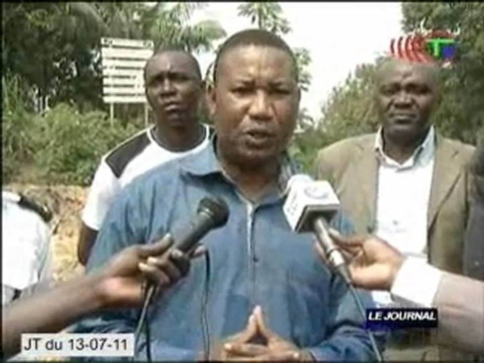 Niveau d'exécution des chantiers publics à Ouenzé