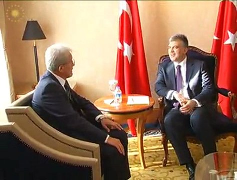 Cumhurbaşkanı Gül, Bulgaristan Milletvekili Ramadan Atalay’ı kabul etti.