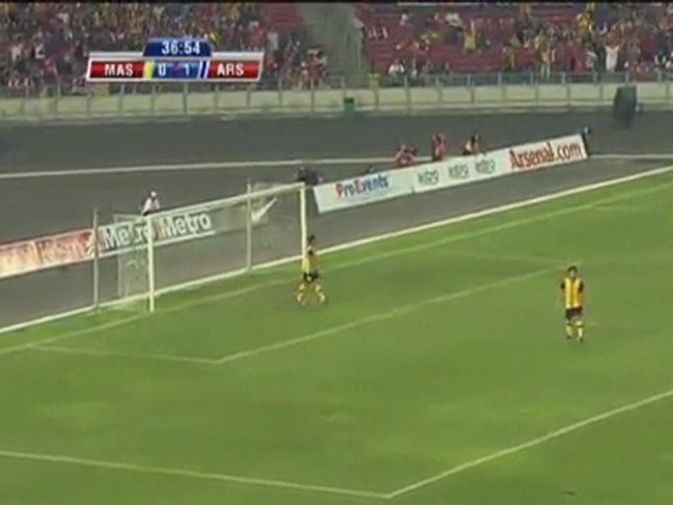 Malaysia XI v Arsenal