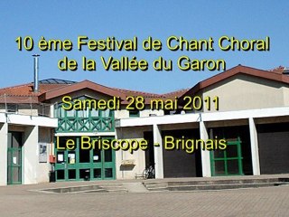 10ème festival de chant choral de la vallée du Garon