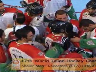 Senior Men - Roccaraso 2011 - day 3 - World in line Hockey Championships (2011 july 13th)