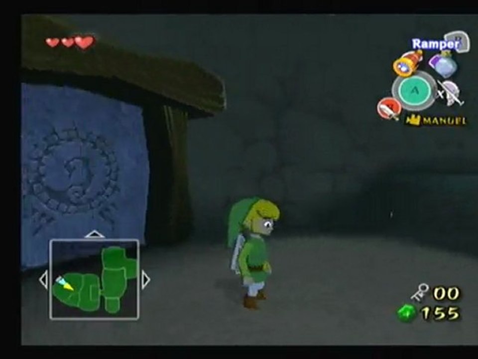 Zelda - The Wind Waker/ Donjon n°1 : La Caverne du Dragon (Morceau 1 de la Partie 1)