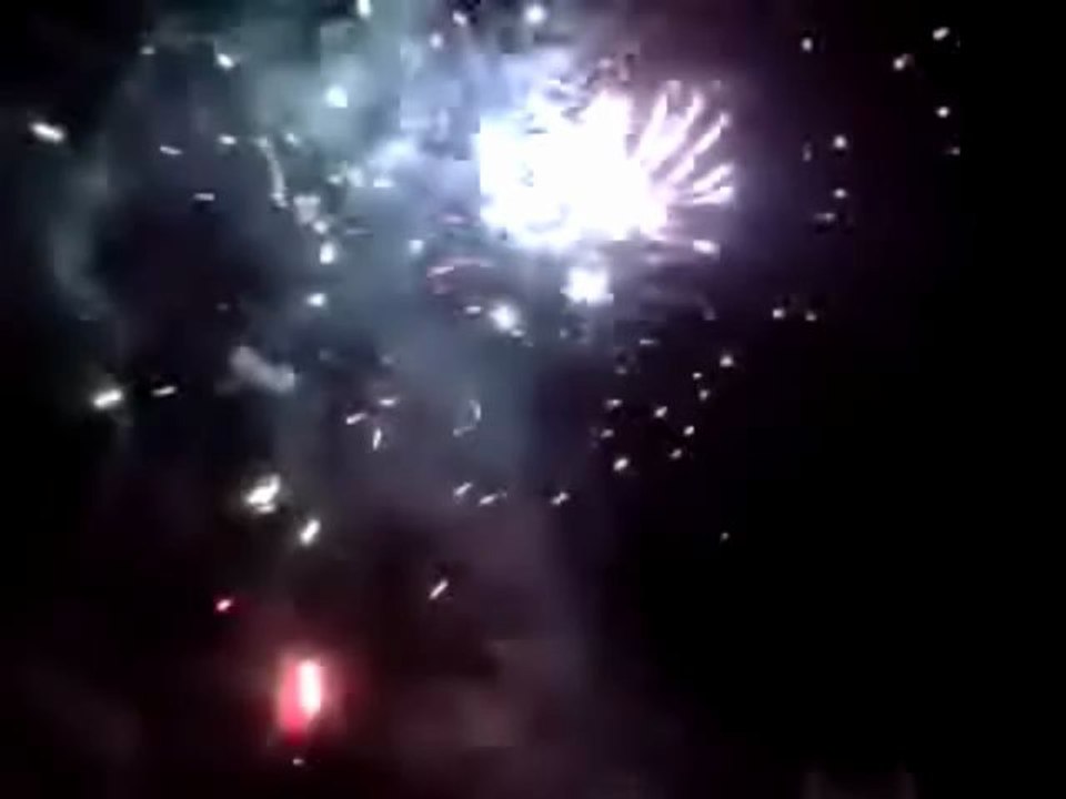 FEU D'ARTIFICE 13 JUILLET 2011 SOISSONS