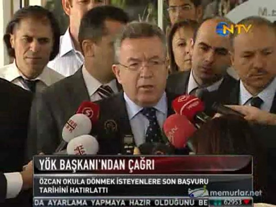 Öğrenci affında son başvuru 25 Temmuz'da