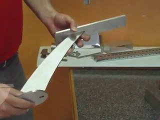 Elevated Glass Bar on a Countertop Mounted Support