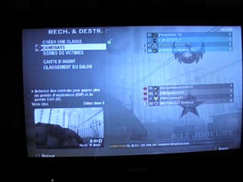 gameplay entre potes sur nlack ops sur ps3