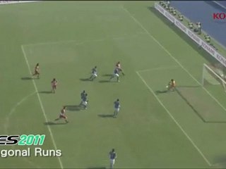 PES 2012 Gameplay Video 02 - Diagonal Runs - JeuxCapt.com
