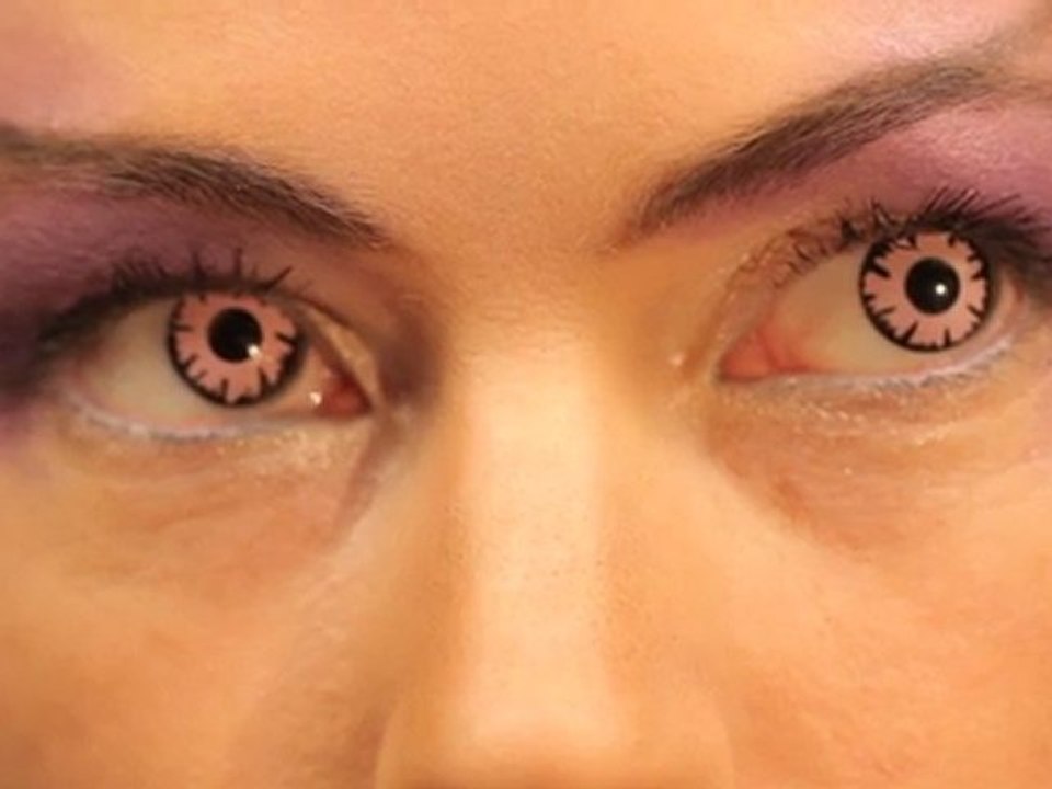Purple Witch Coloured Contact Lenses