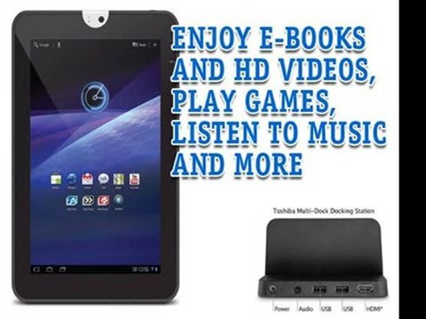 Toshiba Thrive 10.1-Inch 16 GB Android Tablet AT105-T1016