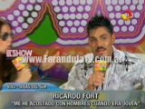 FarandulaTv.com.ar Ricardo Fort declaro que se acostó y tuvo relaciones con hombres