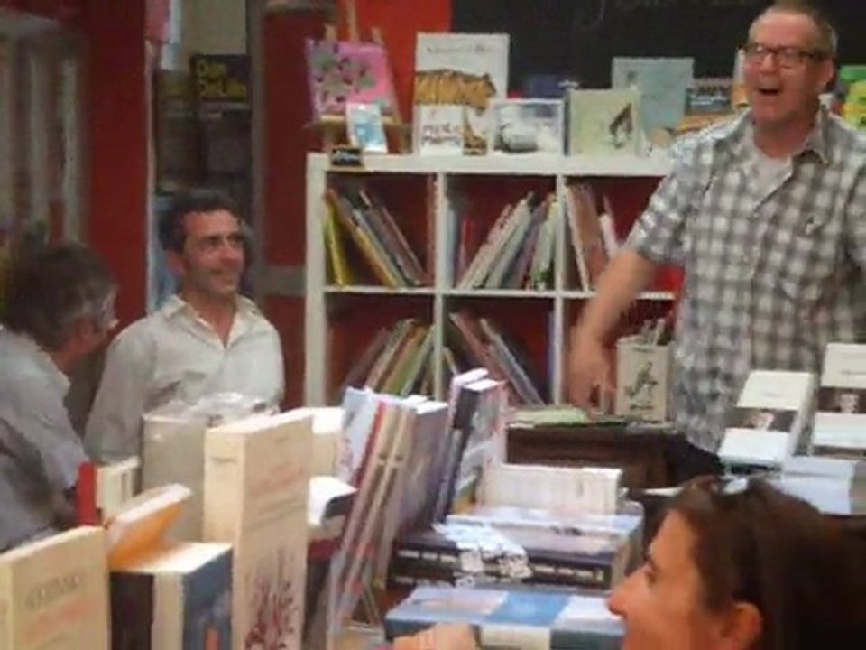 Dick Annegarn à la librairie Les Saisons 13 juillet 2011