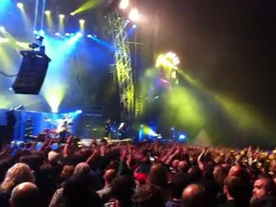 Metallica et son public au sonisphere d'amnéville 2011