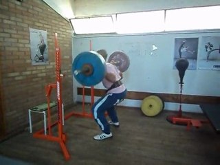 Cipriani Training squat 112,5kg 1° serie