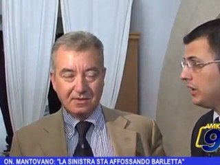 Barletta | On. Mantovano: "la sinistra sta affossando Barletta"