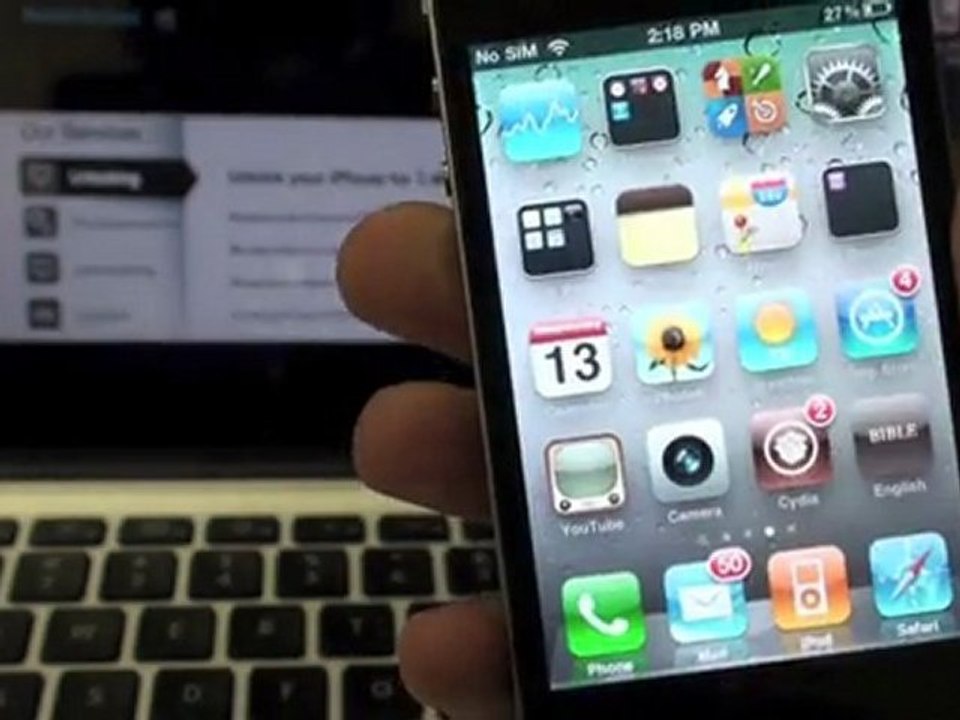 How to change "slide to unlock" text on iPhone/iPod