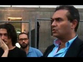 De Magistris - Parlando con i lavoratori dello spettacolo