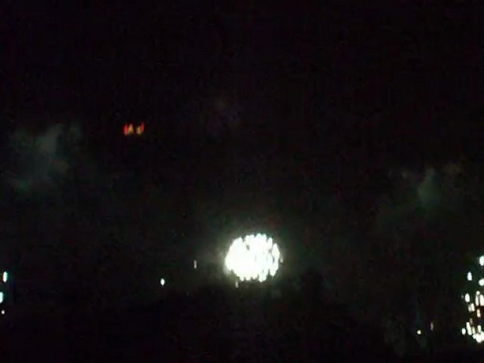 Feux d'artifices Paris Juillet 2011