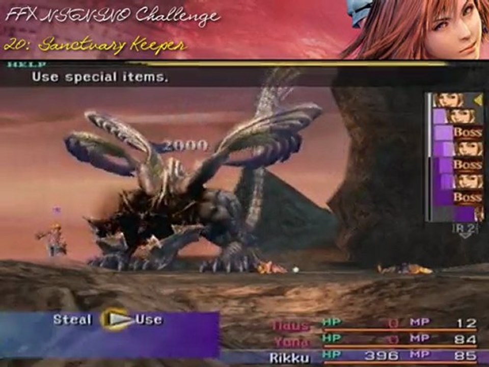 FFX NSGNSNO Challenge: 20 - Sanctuary Keeper