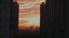 Coucher de soleil à beijing