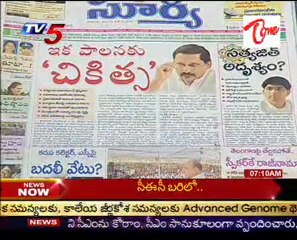 News Scan - TRS Raghunandan, Cong. Tulasi Reddy, TDP Chandra Shekar & MLC Nageswar - 01