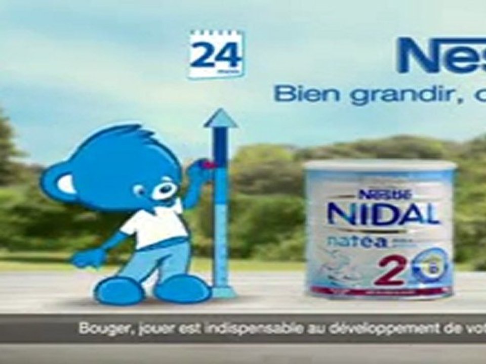 Nouveau Film Nestle Natéa 2 et Nidal Croissance 3
