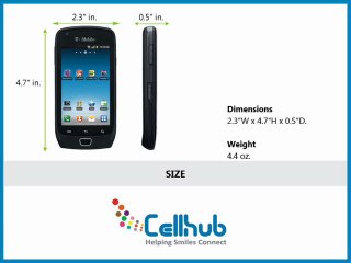 Samsung Exhibit 4G by CellHub.com