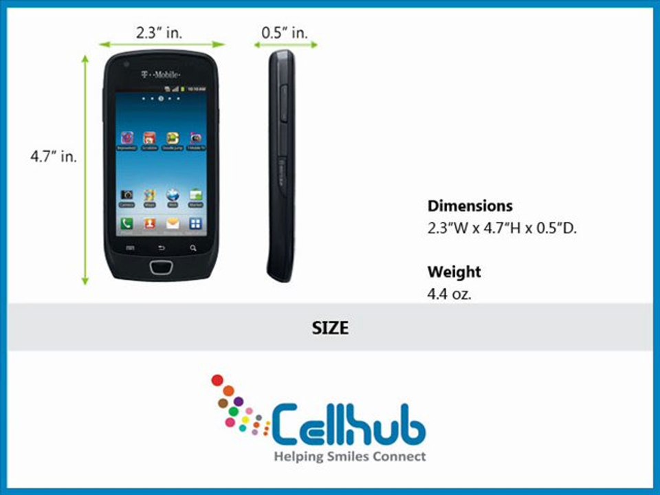 Samsung Exhibit 4G by CellHub.com