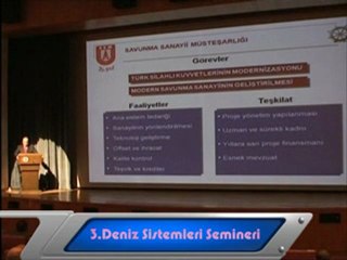 DENİZ SİSTEMLERİ SEMİNERİ 1-2-3