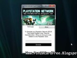 Playstation Network PS3 PSN Card Generator 20$!