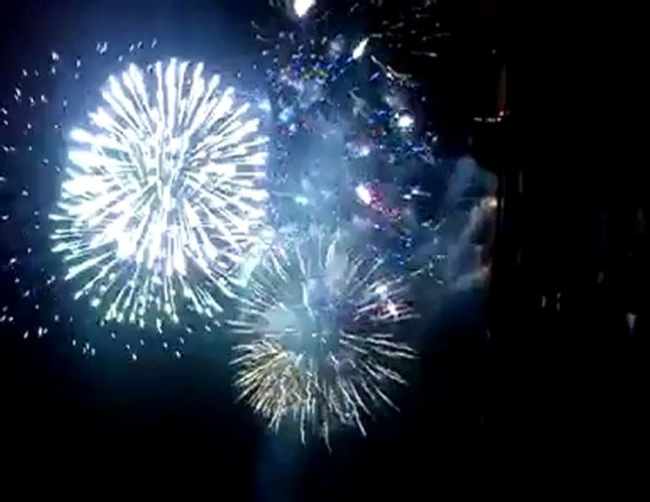 Feu d'artifice de Bastia du 14 juillet 2011