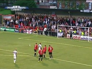 Crusaders 1-3 Fulham, Europa League 2° turno