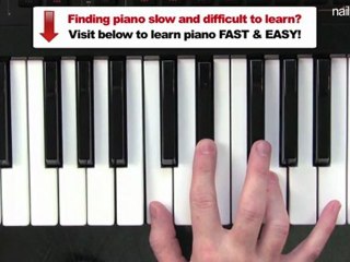 How To Play C Minor Chord - Piano Lesson - Easy ...