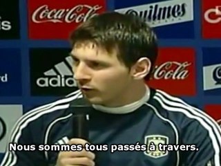 Messi : "Pas la première fois que je joue mal"