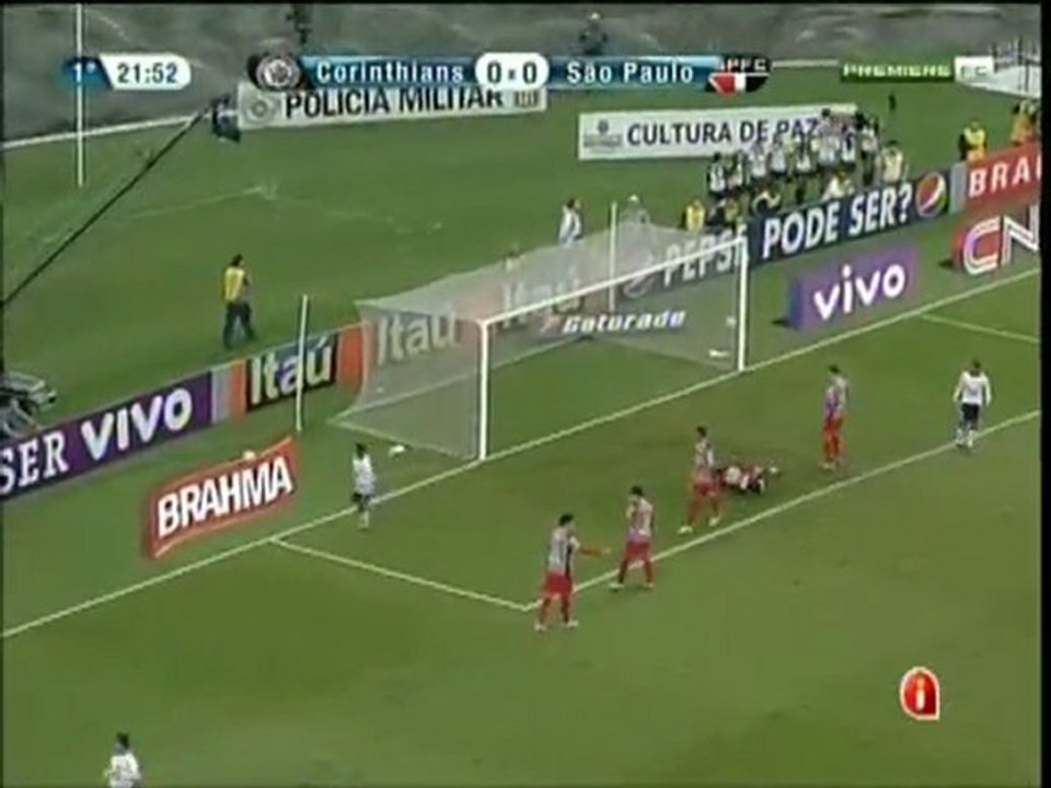 Corinthians 5x0 São Paulo - 1º Tempo