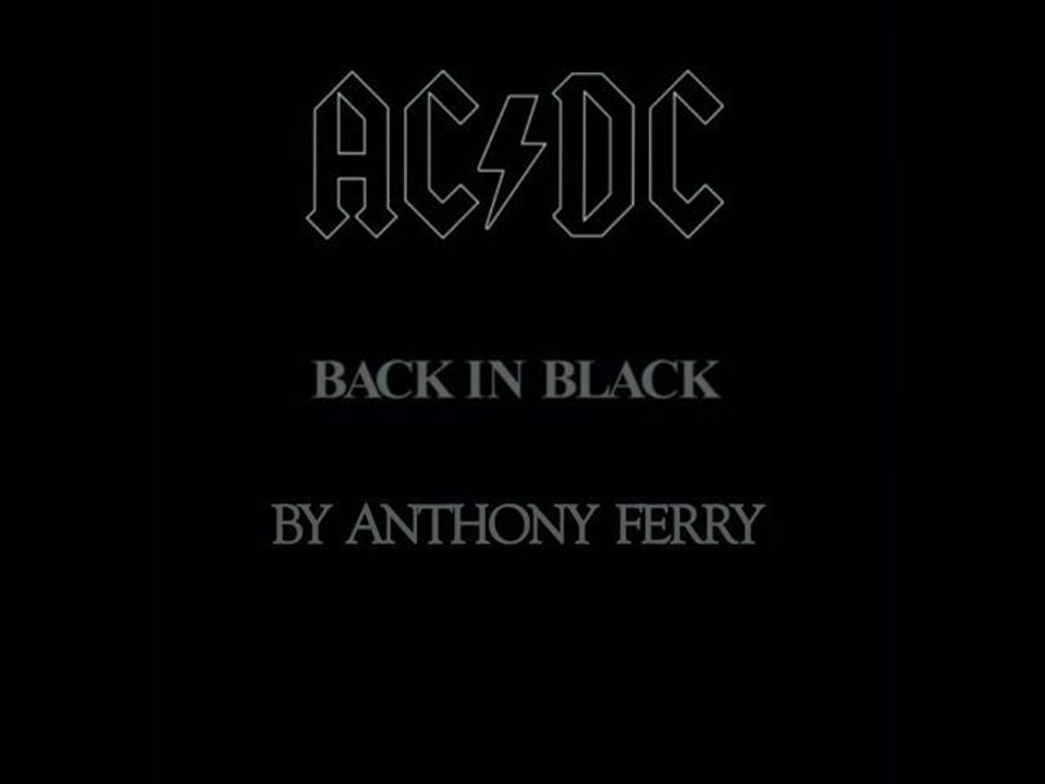 Back in Black guitar cover (HD)