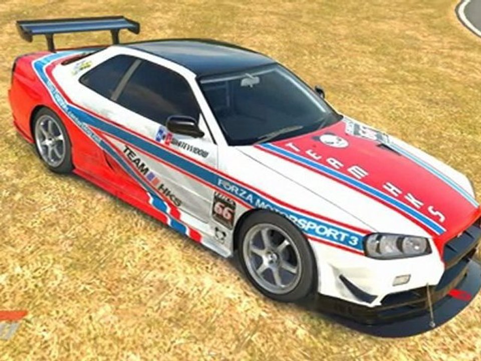 Présentation de 50 voitures de la TEAM HKS sur FORZA MOTORSPORT 3