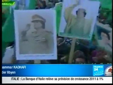 KADHAFI dit ses 4v à SARKOZY & OTAN