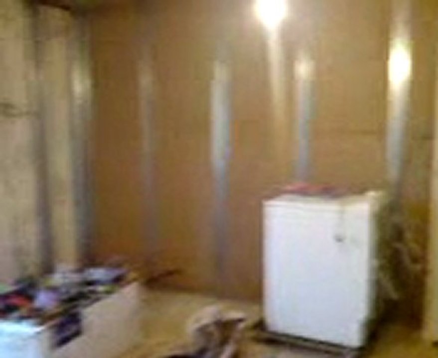 pose rail placo salon, salle de séjour et wc/salle de bains le 15/07/2011