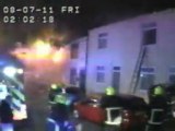 Footage captures moment house explodes