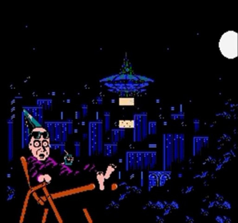 Cutscene Drive-In (NES) - Fester's Quest ~ Opening