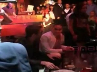 Black Eyed Peas de fiesta por Madrid