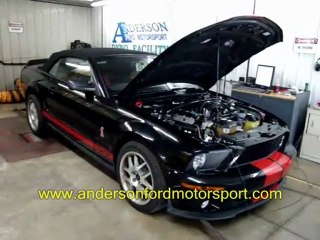 2009 Shelby GT500 (After Mods) on the Dyno at Anderson Ford in Clinton IL