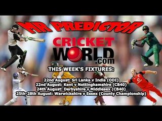 Cricket World® - Mr Predictor - 20th August 2010