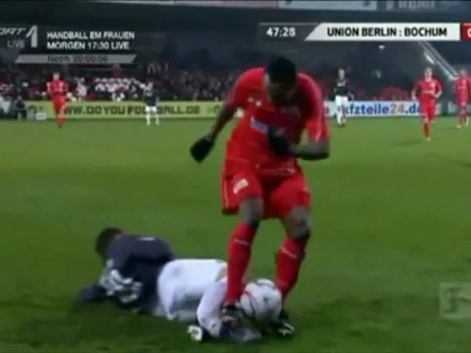 Beenbreuk Matias Concha na horrortackle